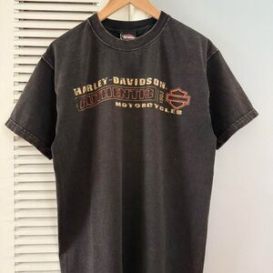 Vintage Harley Davidson Big Swamp Alabama Tie Dye T-shirt